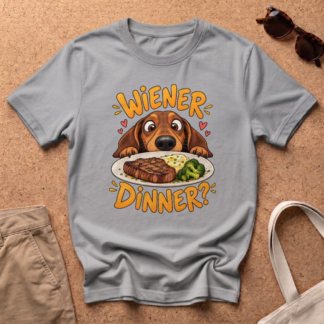Wiener Dinner T-Shirt - Sport Grey