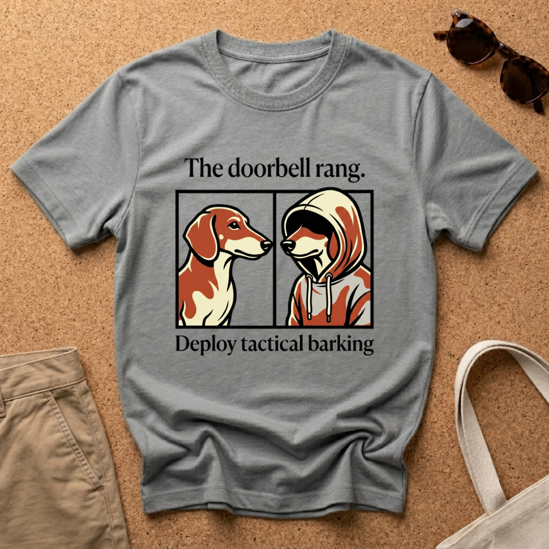 Deploy Tactical Barking T-Shirt