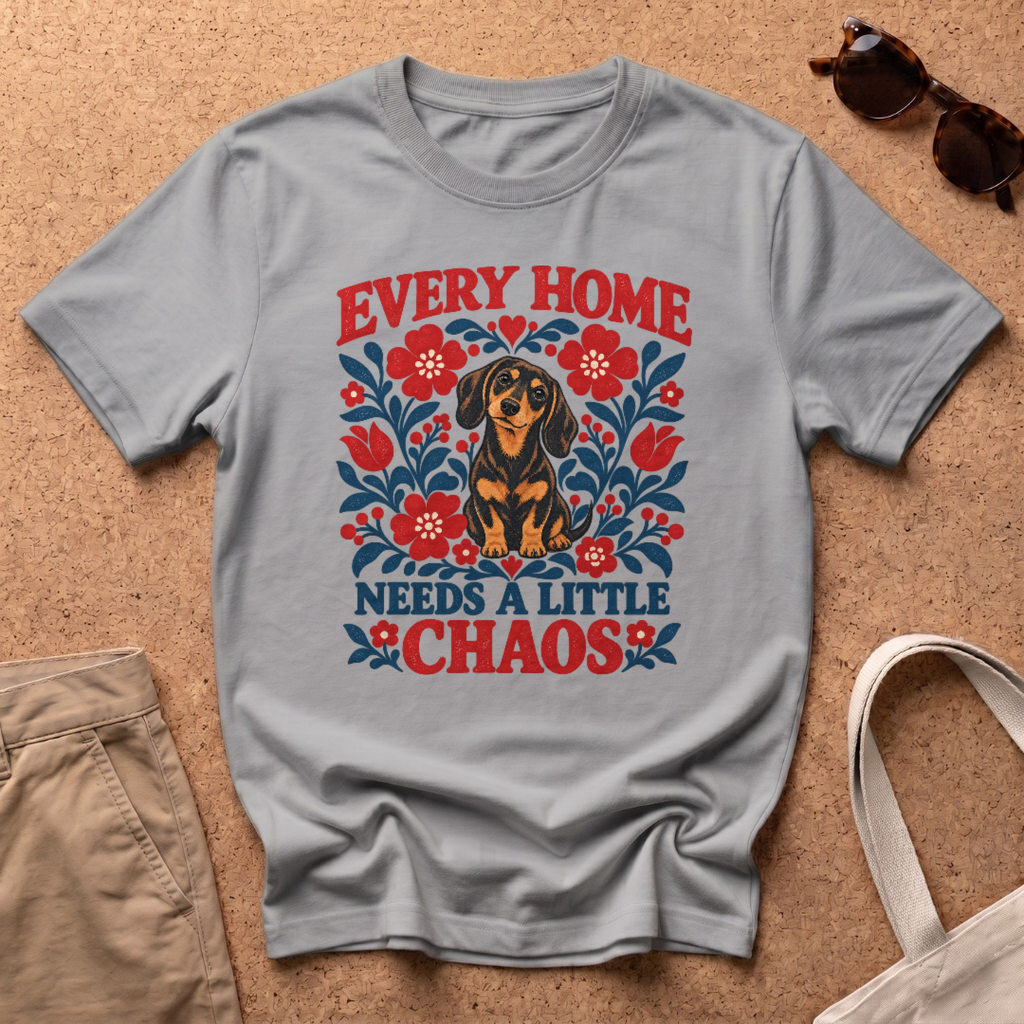 Every Home Chaos T-Shirt - Sport Grey