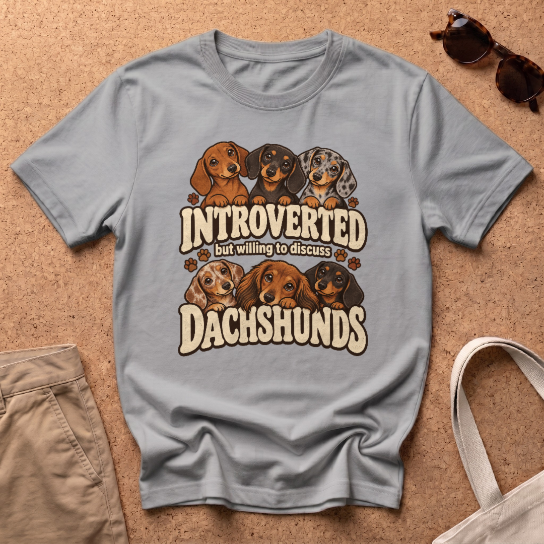 Introverted T-Shirt - Sport Grey