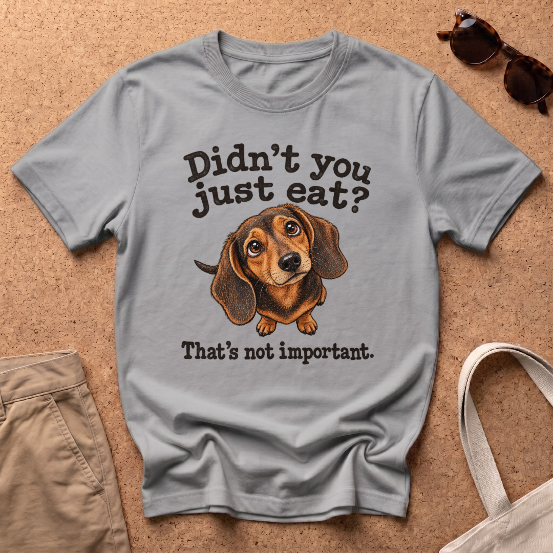 Not Important T-Shirt - Sport Grey