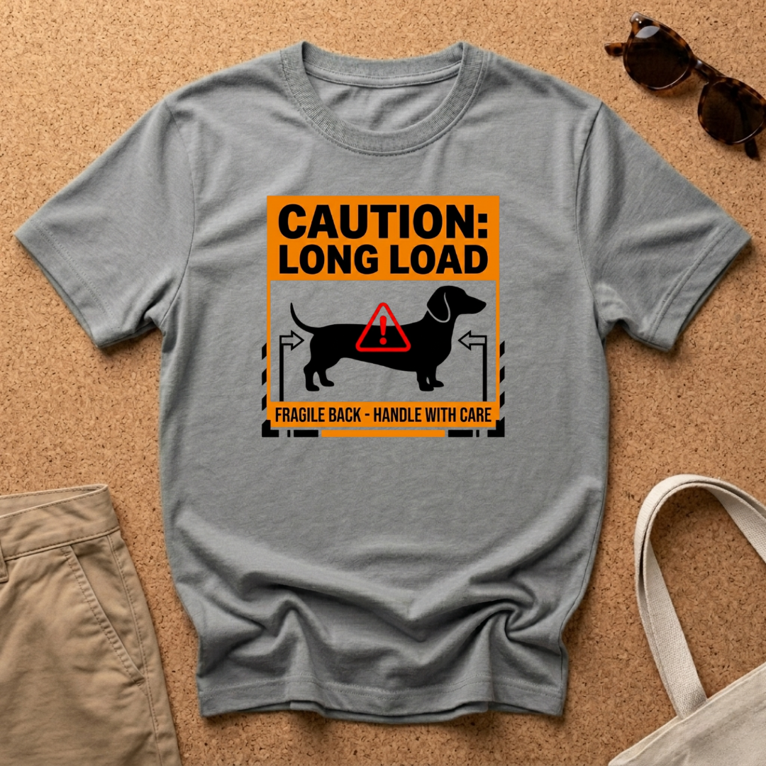 Caution Long Load T-Shirt