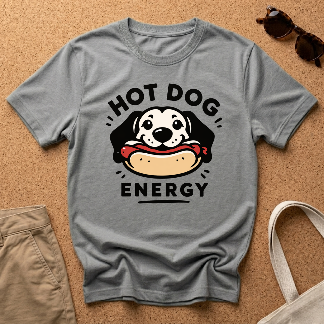 Hot Dog Dachshund Energy T-Shirt