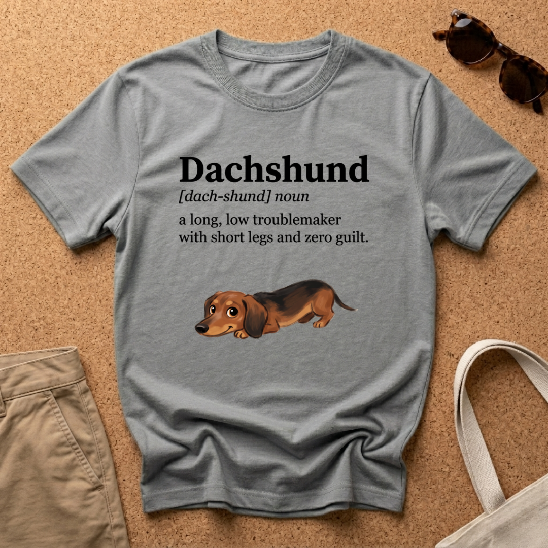 Dachshund Low T-Shirt