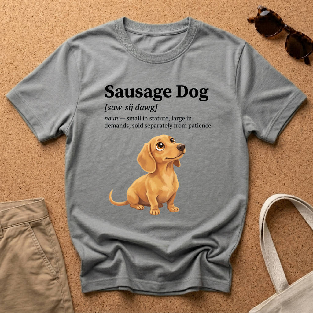 Sausage Dog Noun T-Shirt
