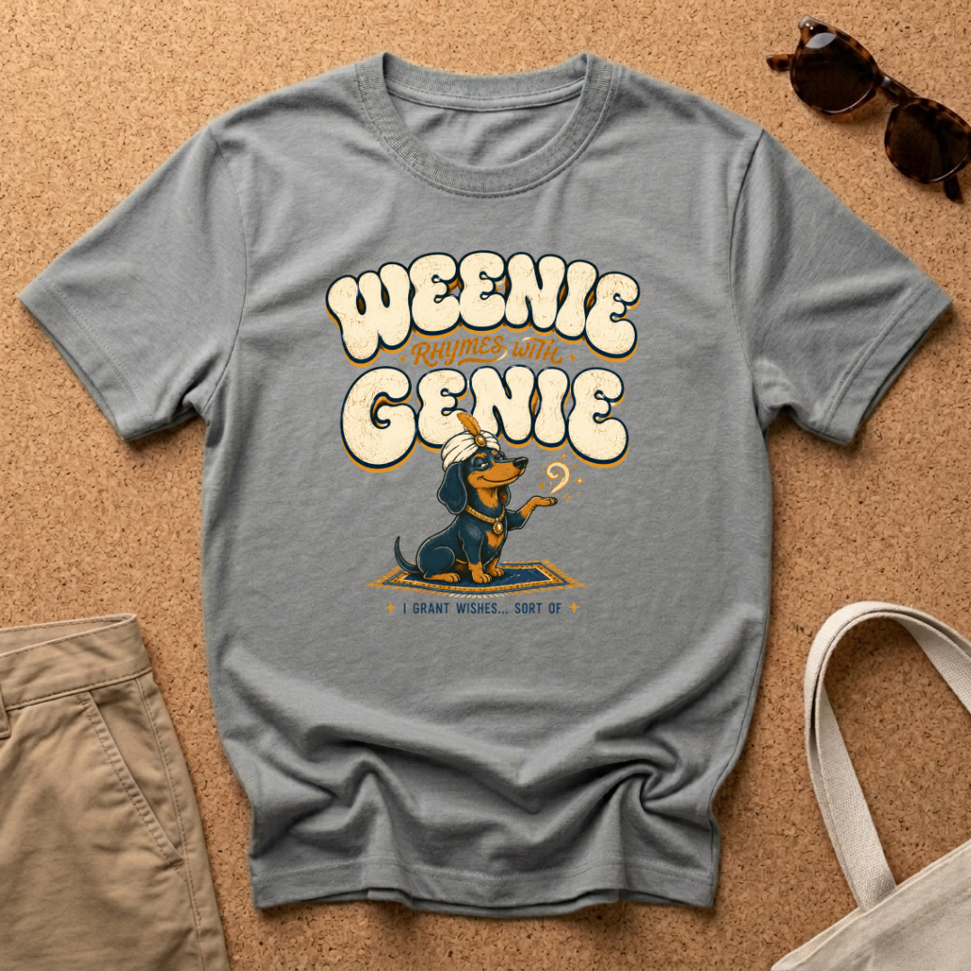 Weenie Rhymes with Genie T-Shirt