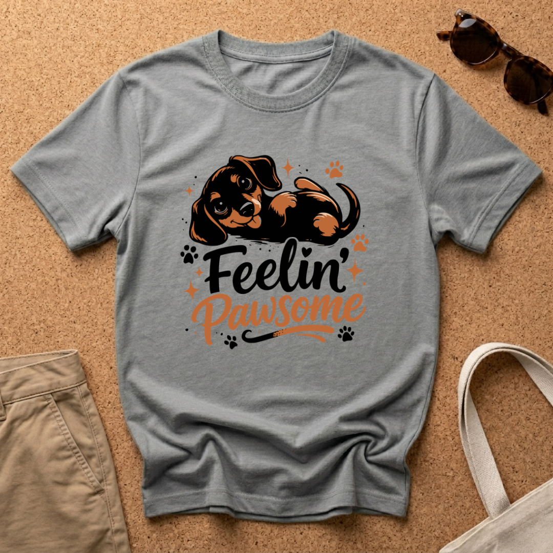 Feelin Pawsome T-Shirt