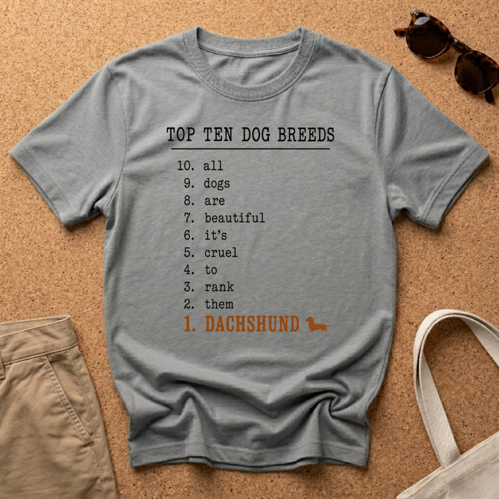 Dachshund Rank T-Shirt