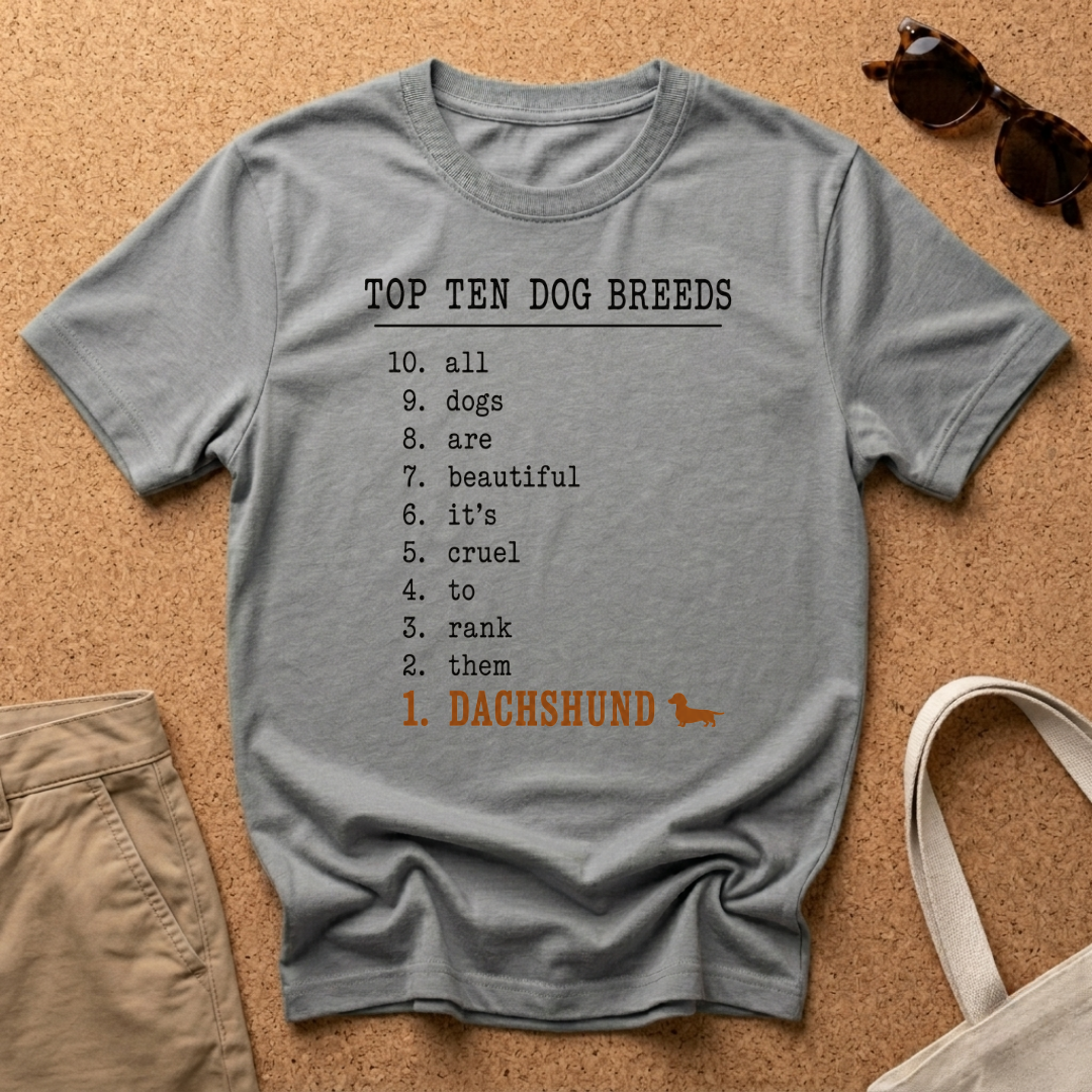 Dachshund Rank T-Shirt