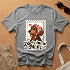 Postcard Dachshund Mom T-Shirt