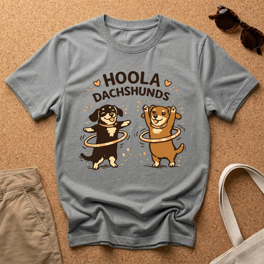 Hoola Dachshunds T-Shirt