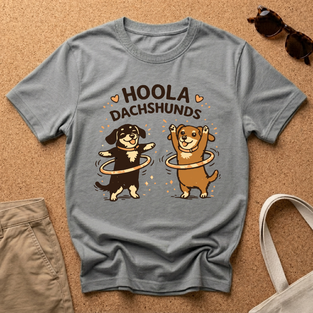 Hoola Dachshunds T-Shirt