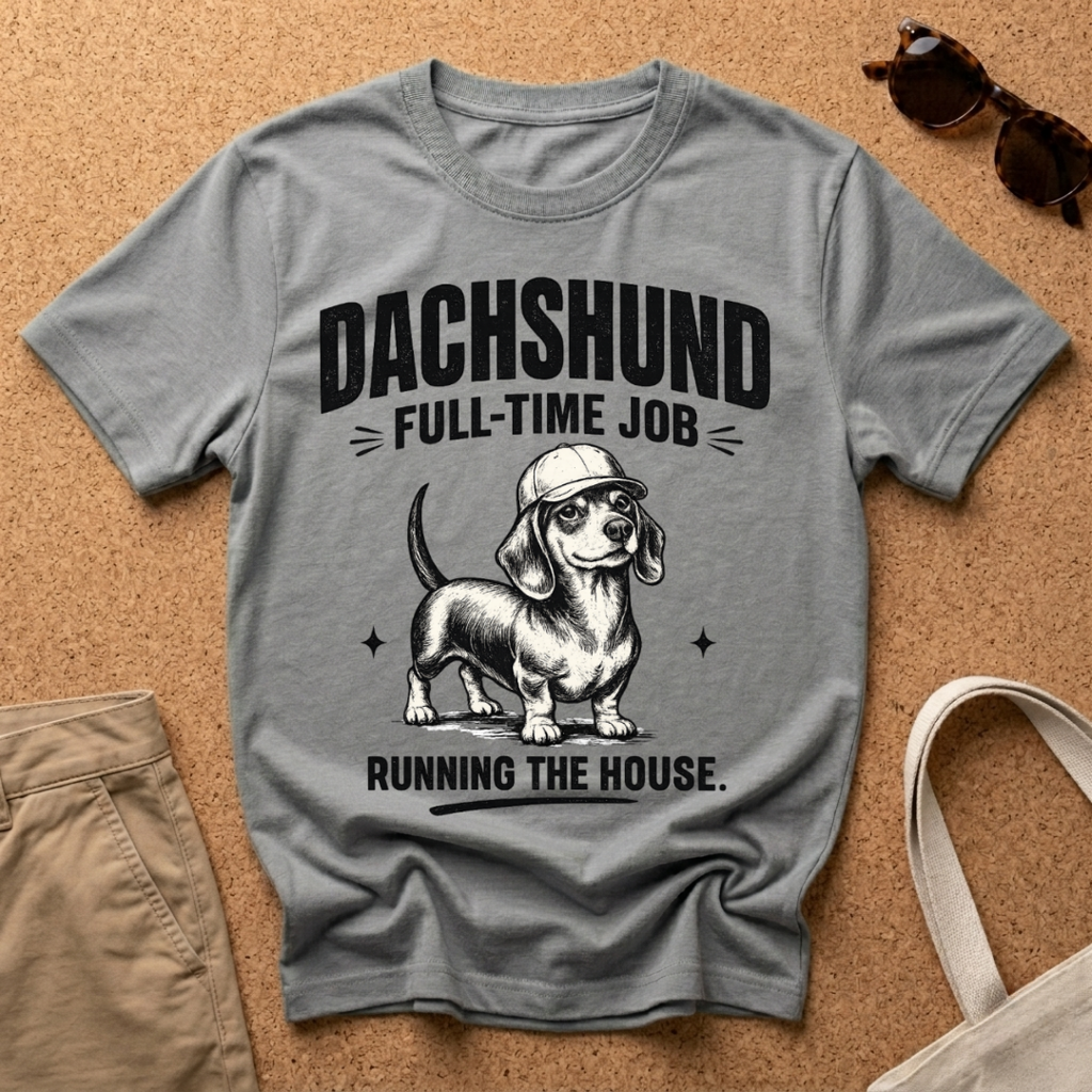 Dachshund Runs the House T-Shirt