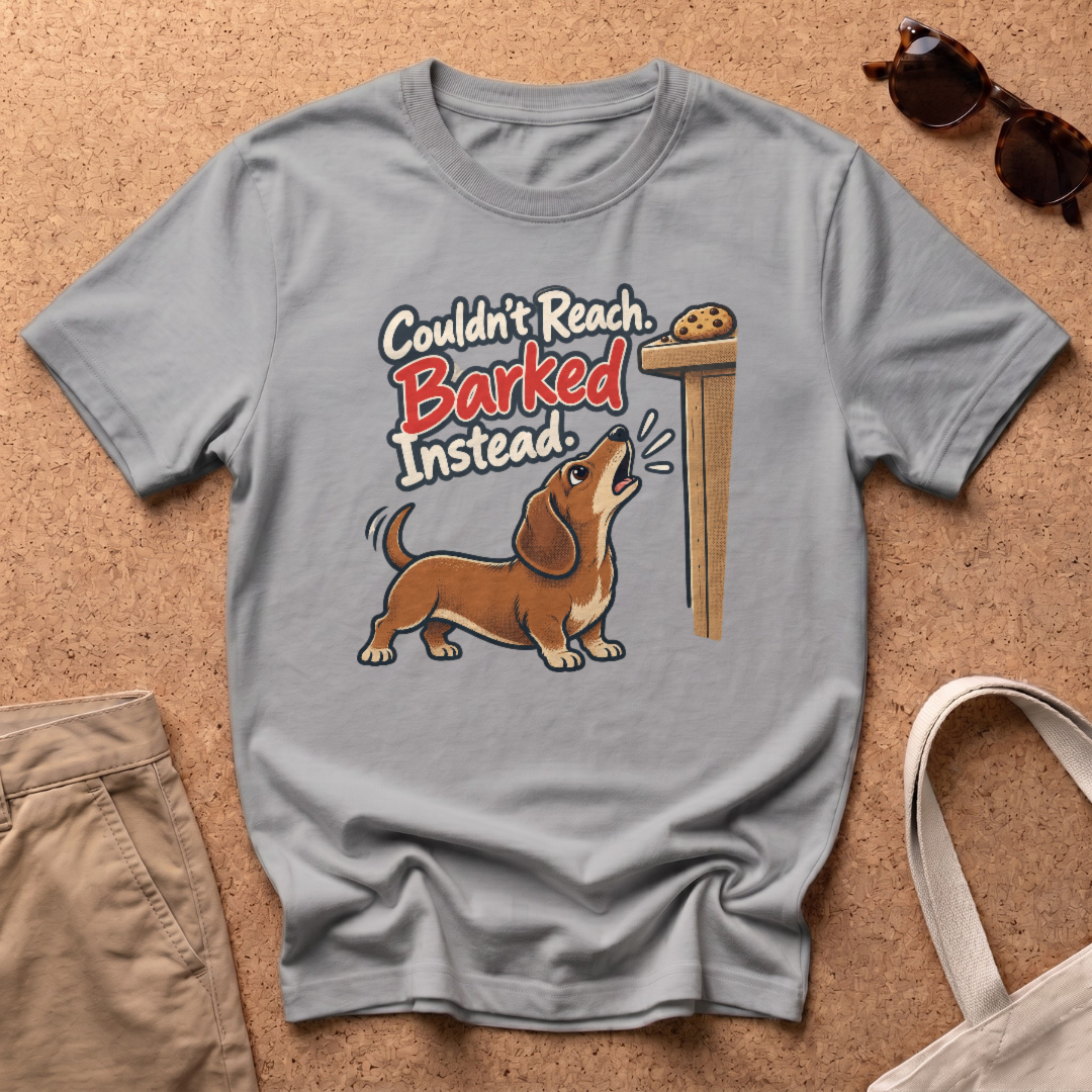 Barked Instead T-Shirt - Sport Grey