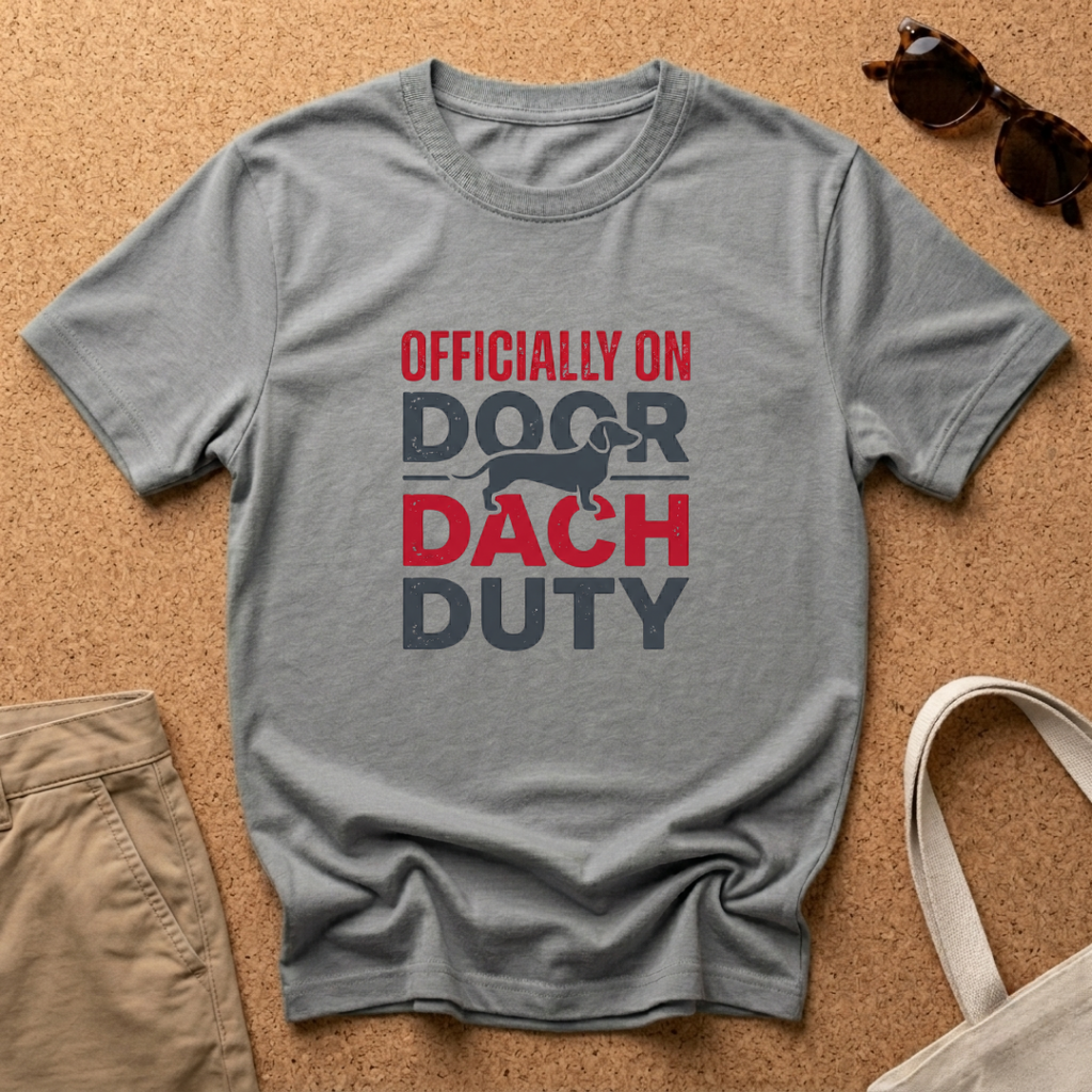 Officially On Door Dach Duty T-Shirt