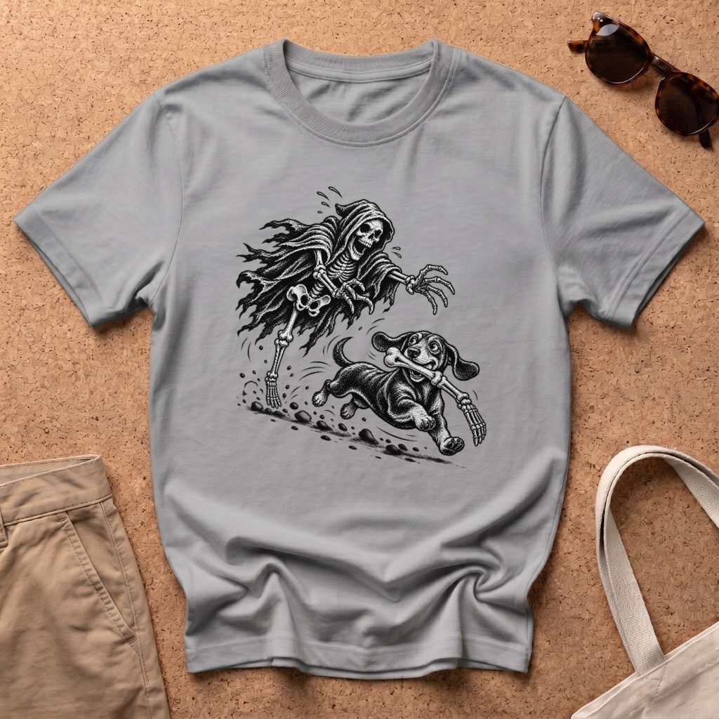 Break A Leg T-Shirt - Sport Grey