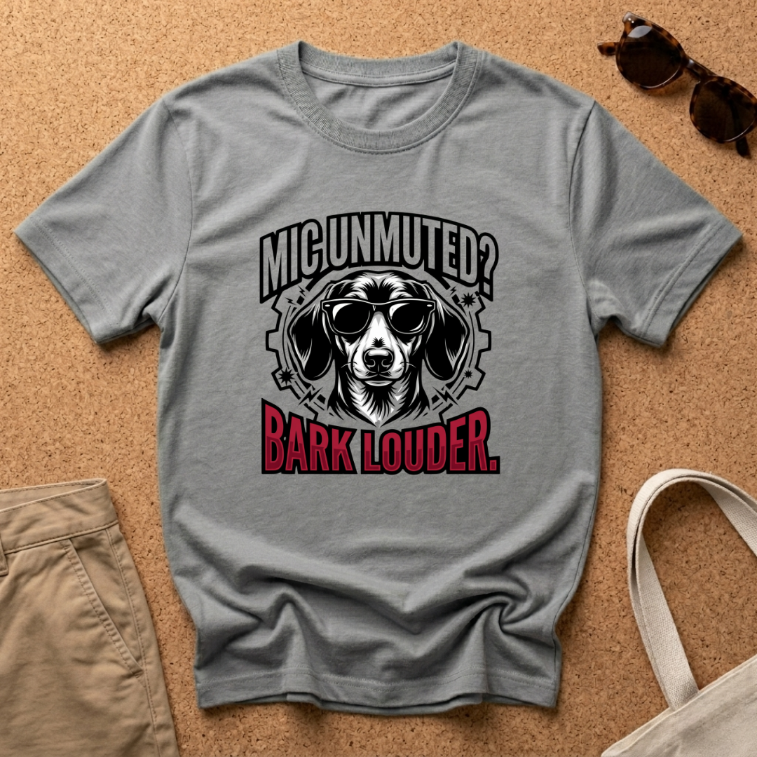Mic Unmuted Heavy Metal T-Shirt