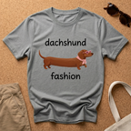 Dachshund Fashion Pink T-Shirt