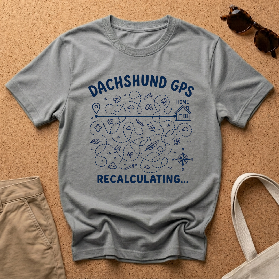 Dachshund GPS T-Shirt