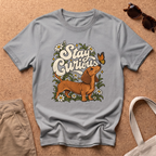 Stay Curious T-Shirt - Sport Grey