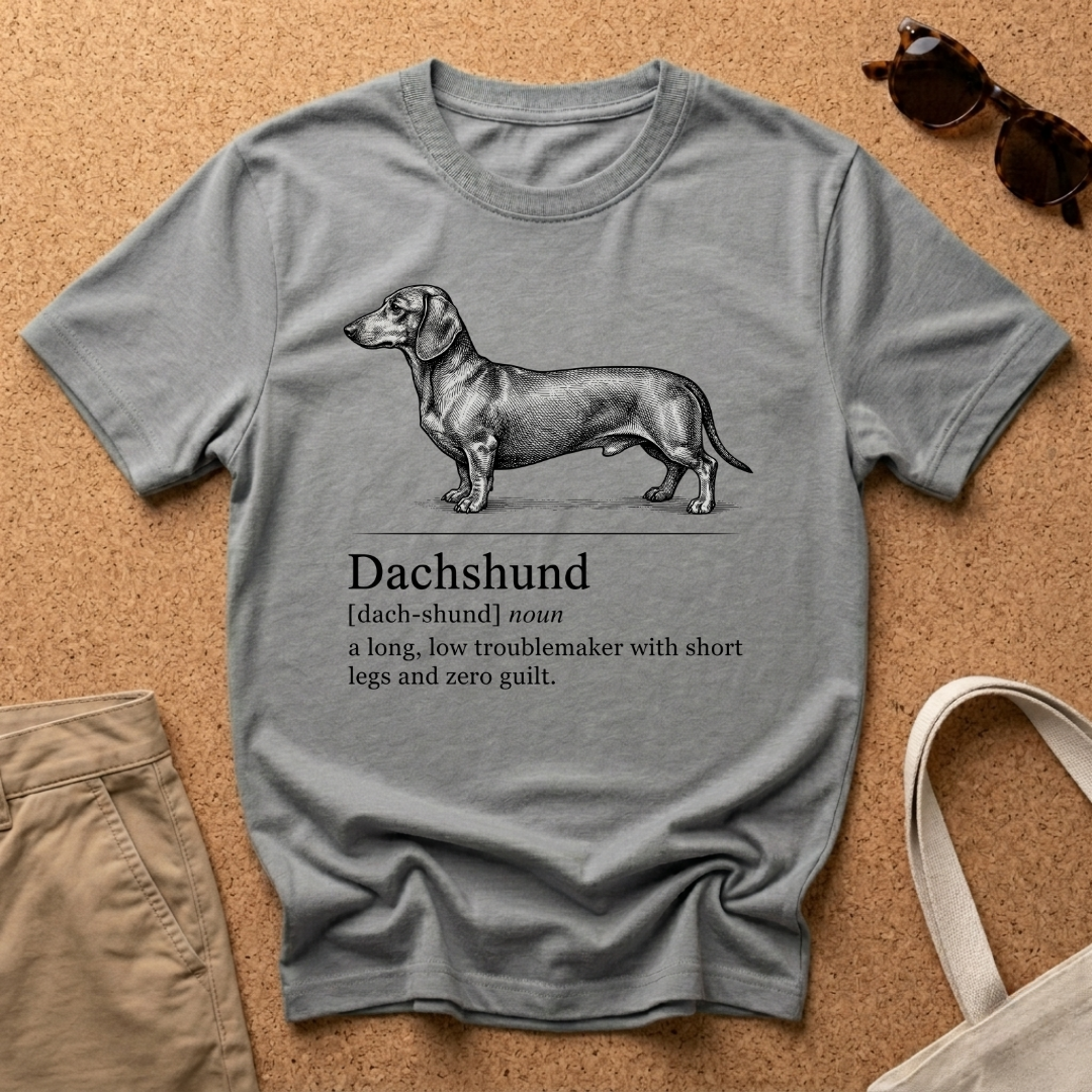 Dachshund Description T-Shirt
