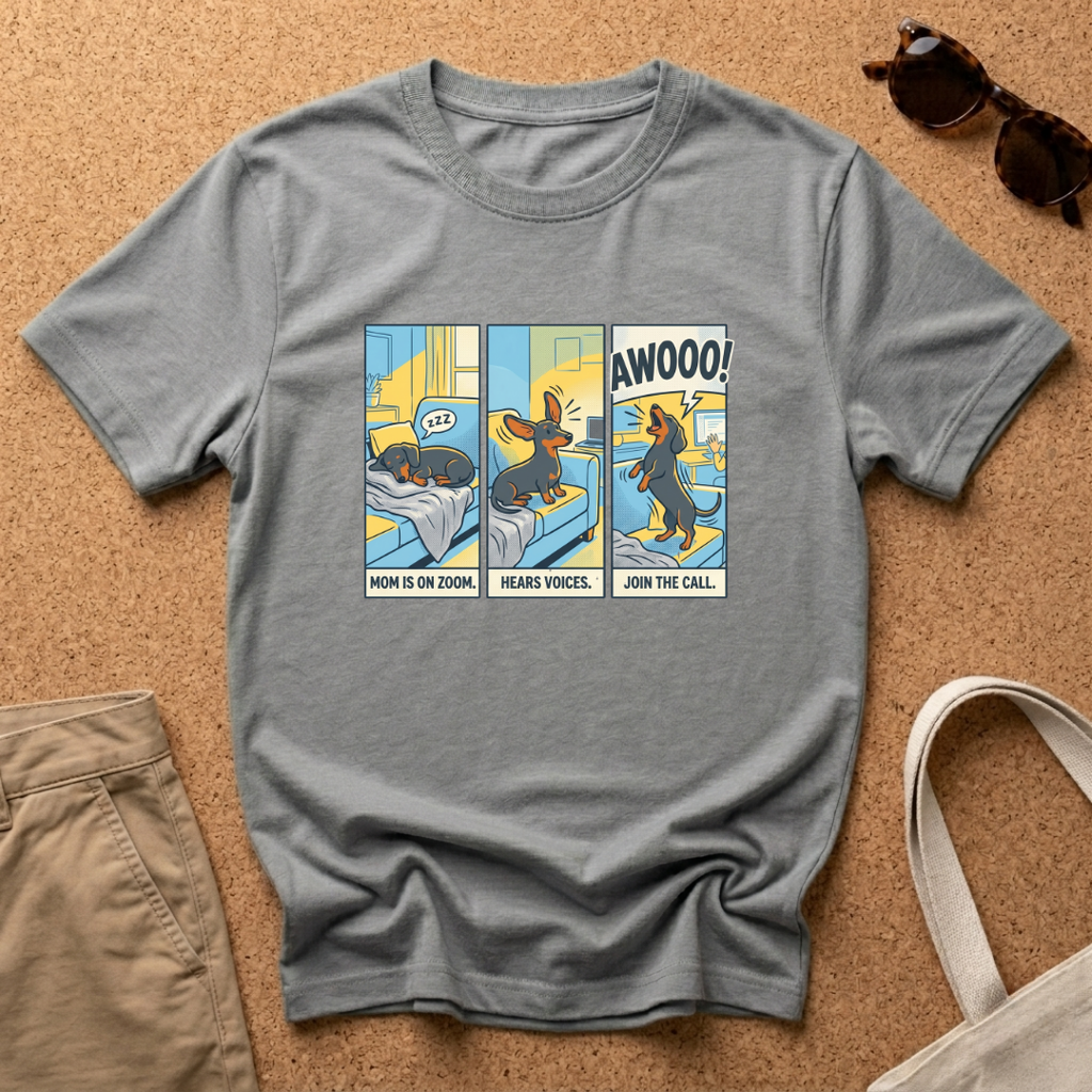 Join The Call Comic Strip T-Shirt