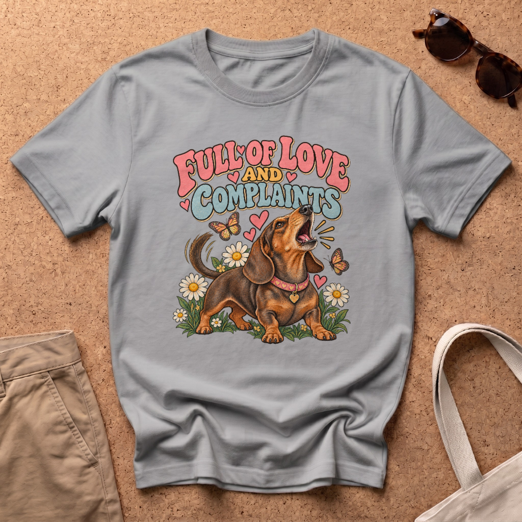 Full Of Love T-Shirt - Sport Grey