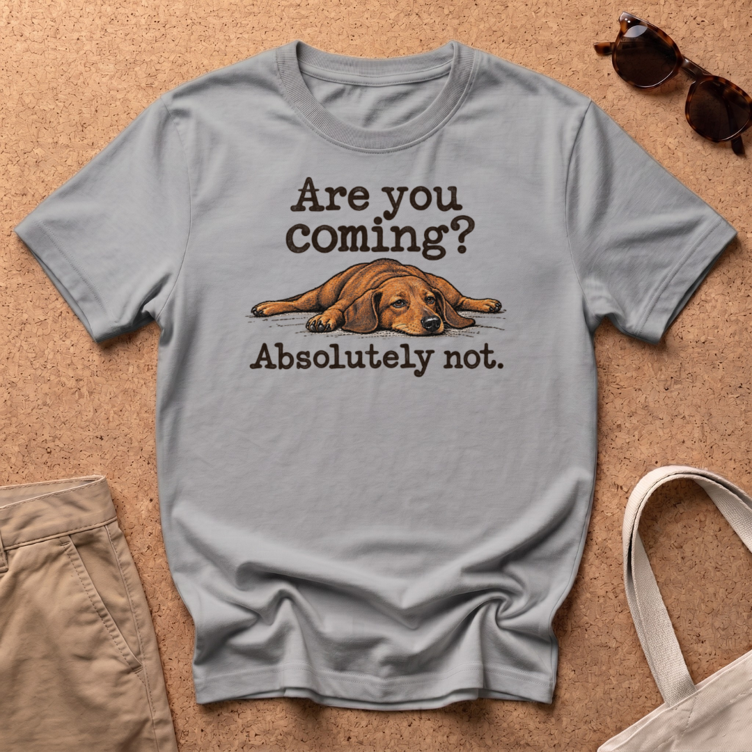 Are You Coming T-Shirt - Sport Grey