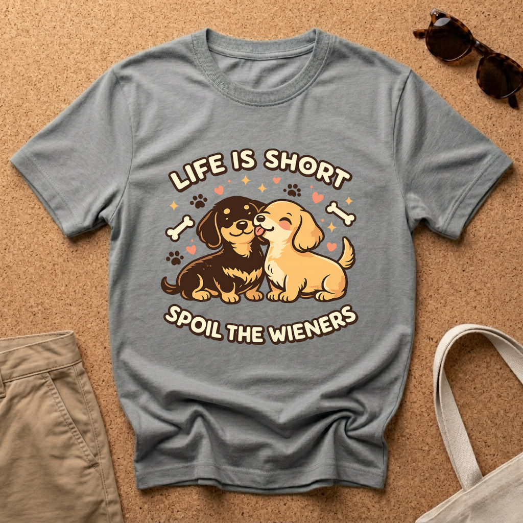 Life is Short - Spoil the Wieners T-Shirt