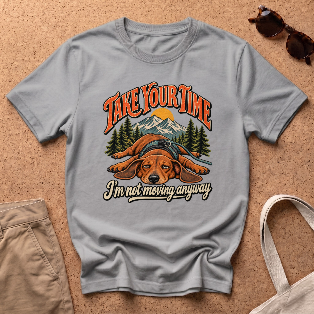 Take Your Time T-Shirt - Sport Grey