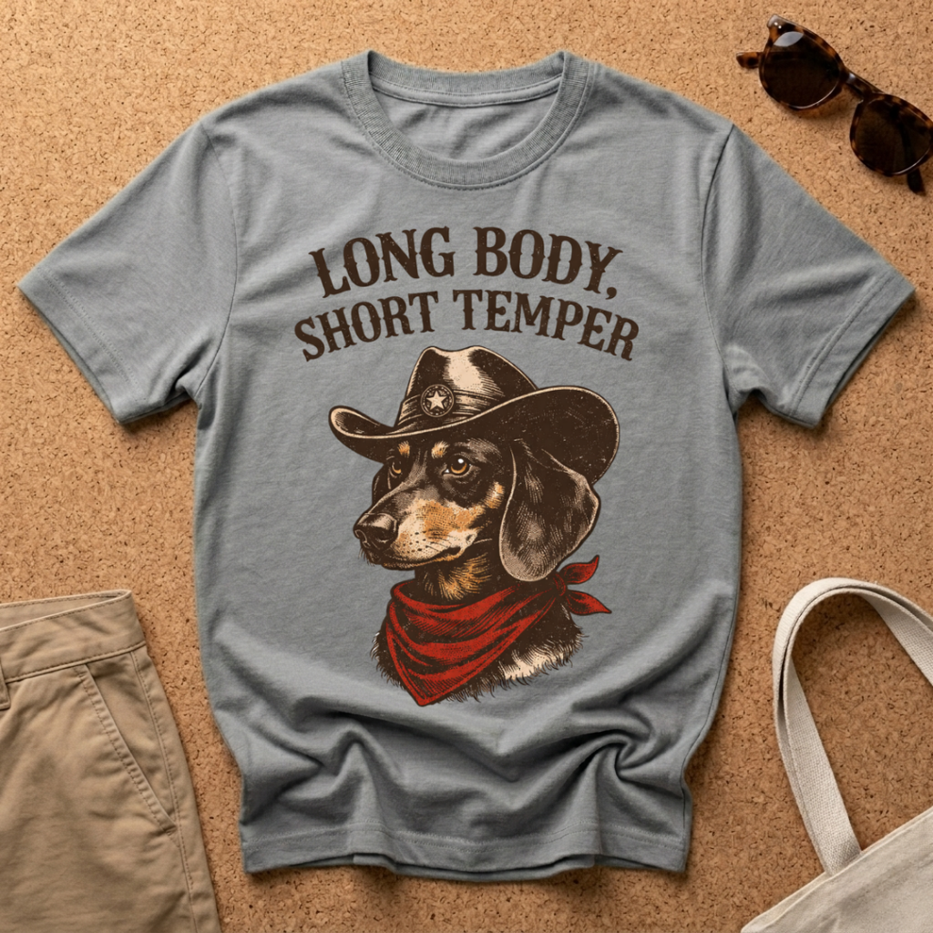 Long Body Short Temper T-Shirt