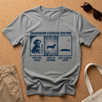Dachshund Routine Strip T-Shirt