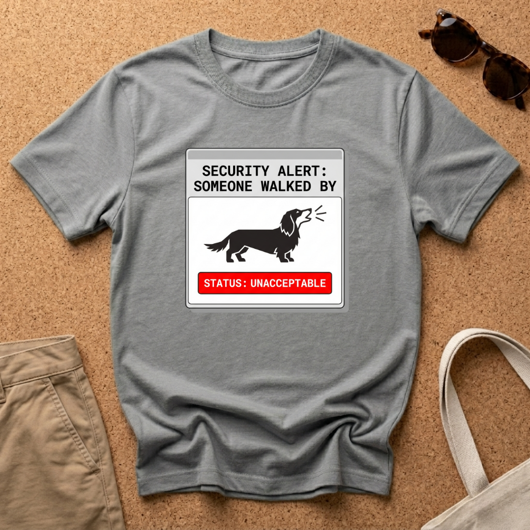 Security Alert Notification T-Shirt