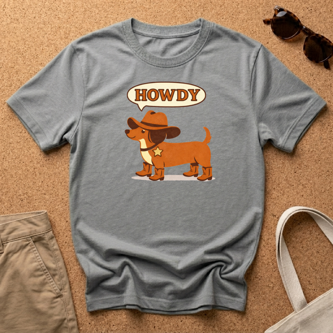 Howdy Doxie T-Shirt