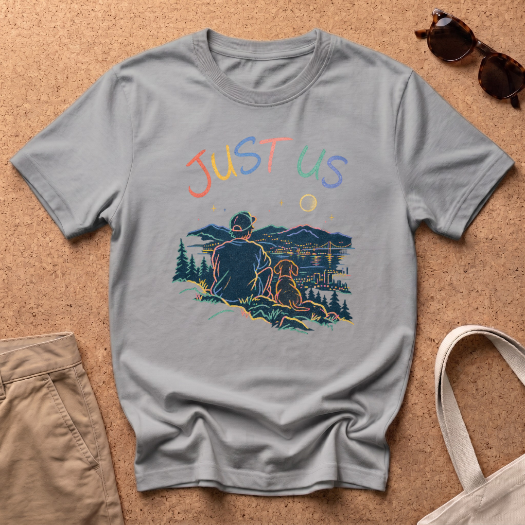 Just Us T-Shirt - Sport Grey