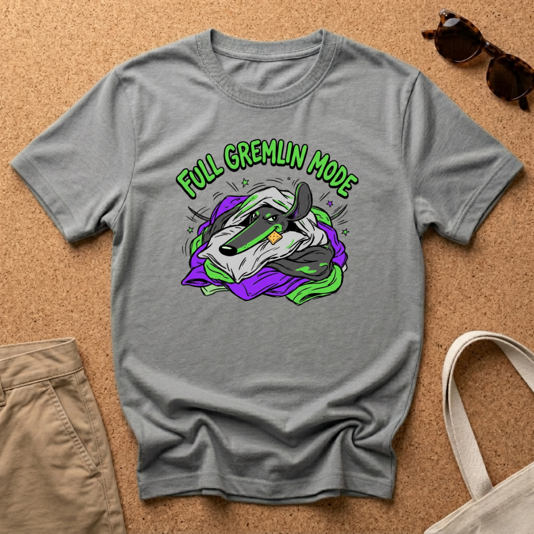 Gremlin Mode Green T-Shirt