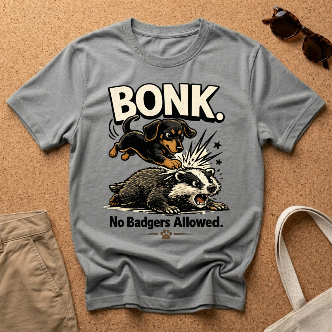 Bonk Badgers T-Shirt
