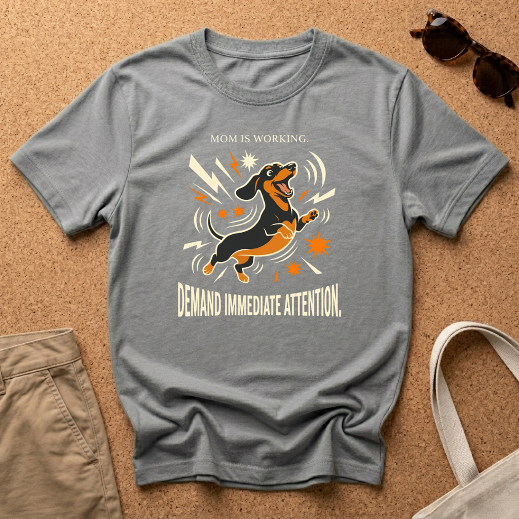 Mom Is Working T-Shirt