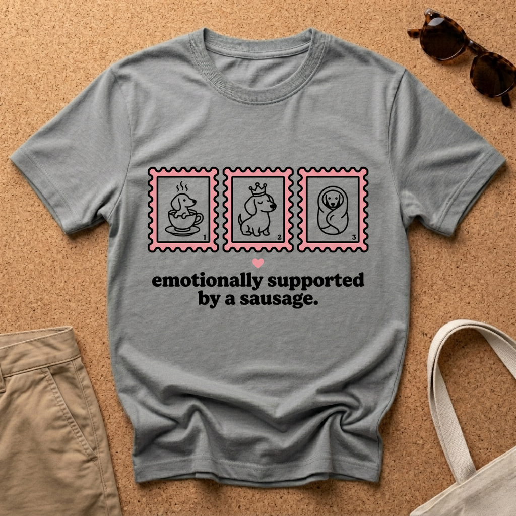 Emotionally Supported Stamps T-Shirt