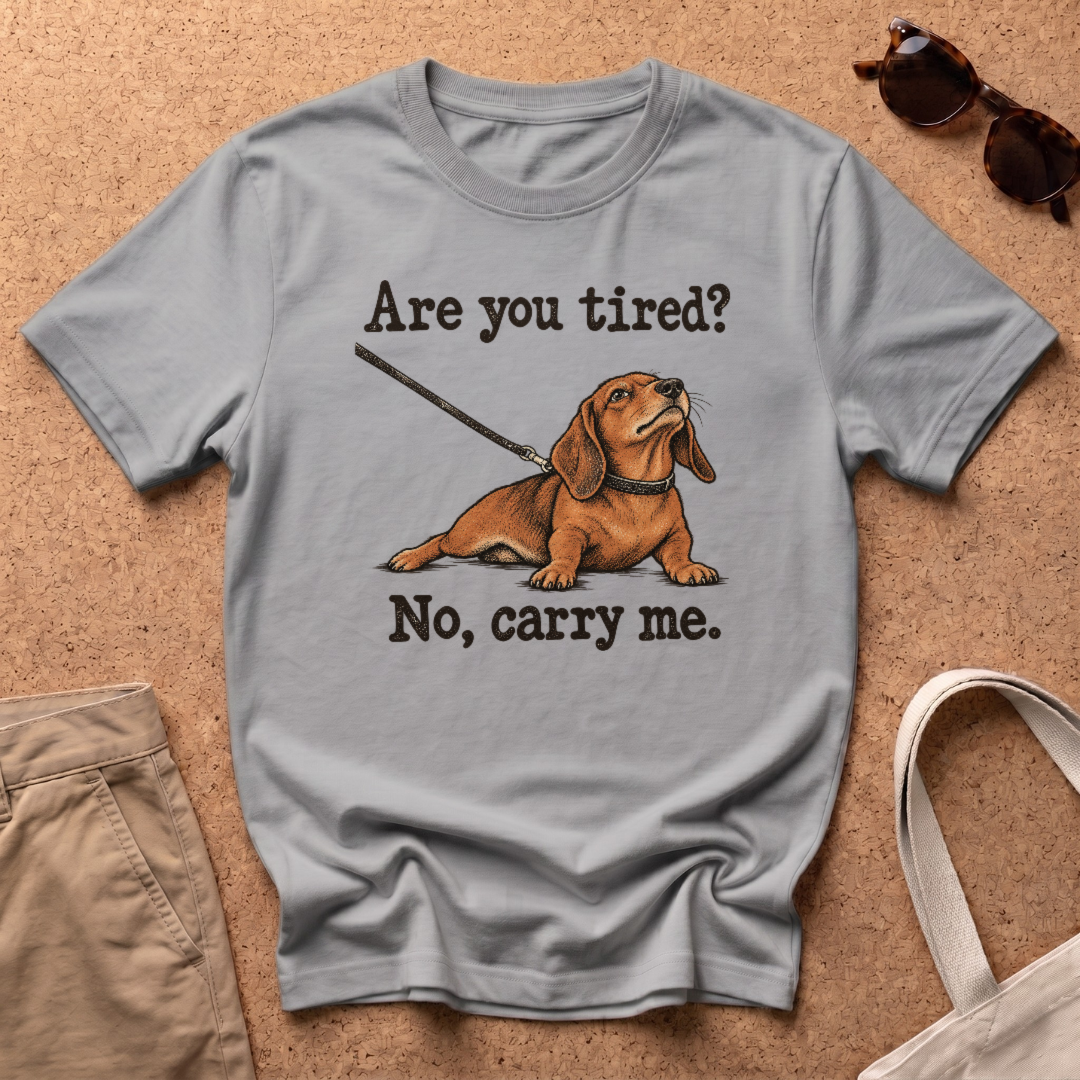 Are You Tired T-Shirt - Sport Grey