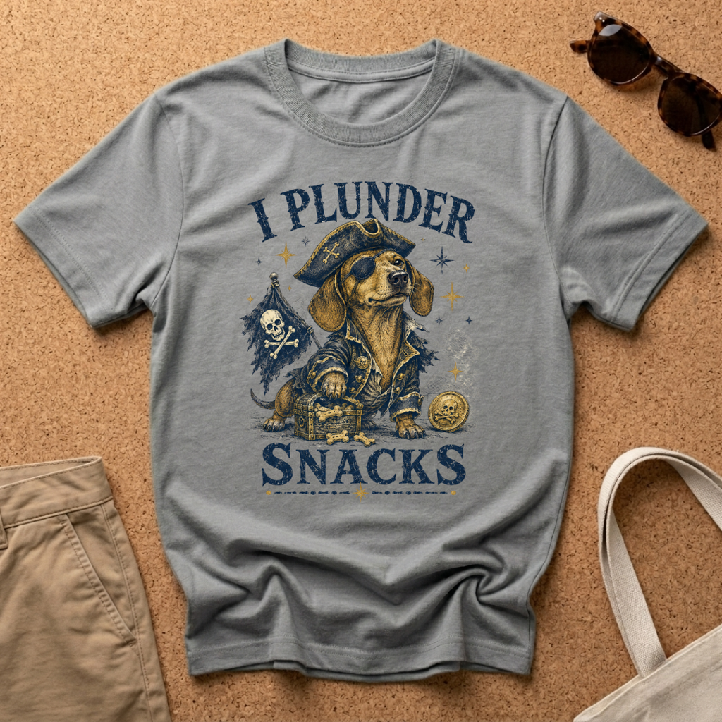 I Plunder Snacks T-Shirt