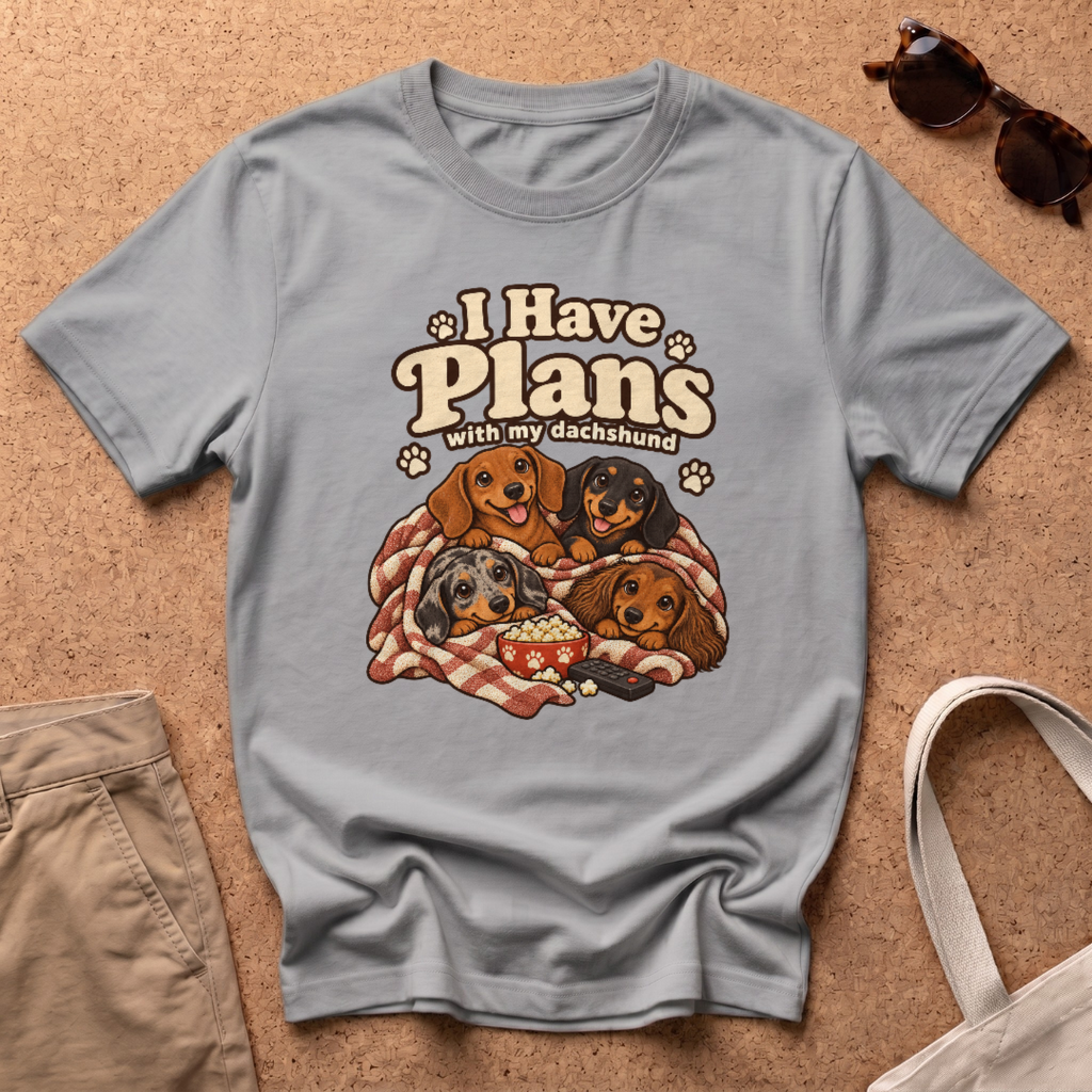 I Have Plans T-Shirt - Sport Grey
