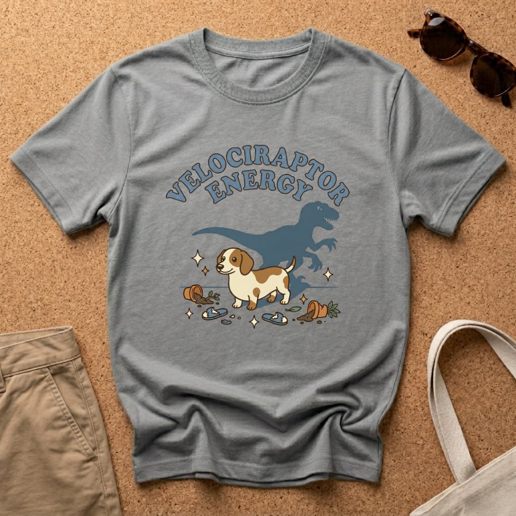 Velociraptor Shadow T-Shirt