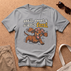 Slightly Feral T-Shirt - Sport Grey