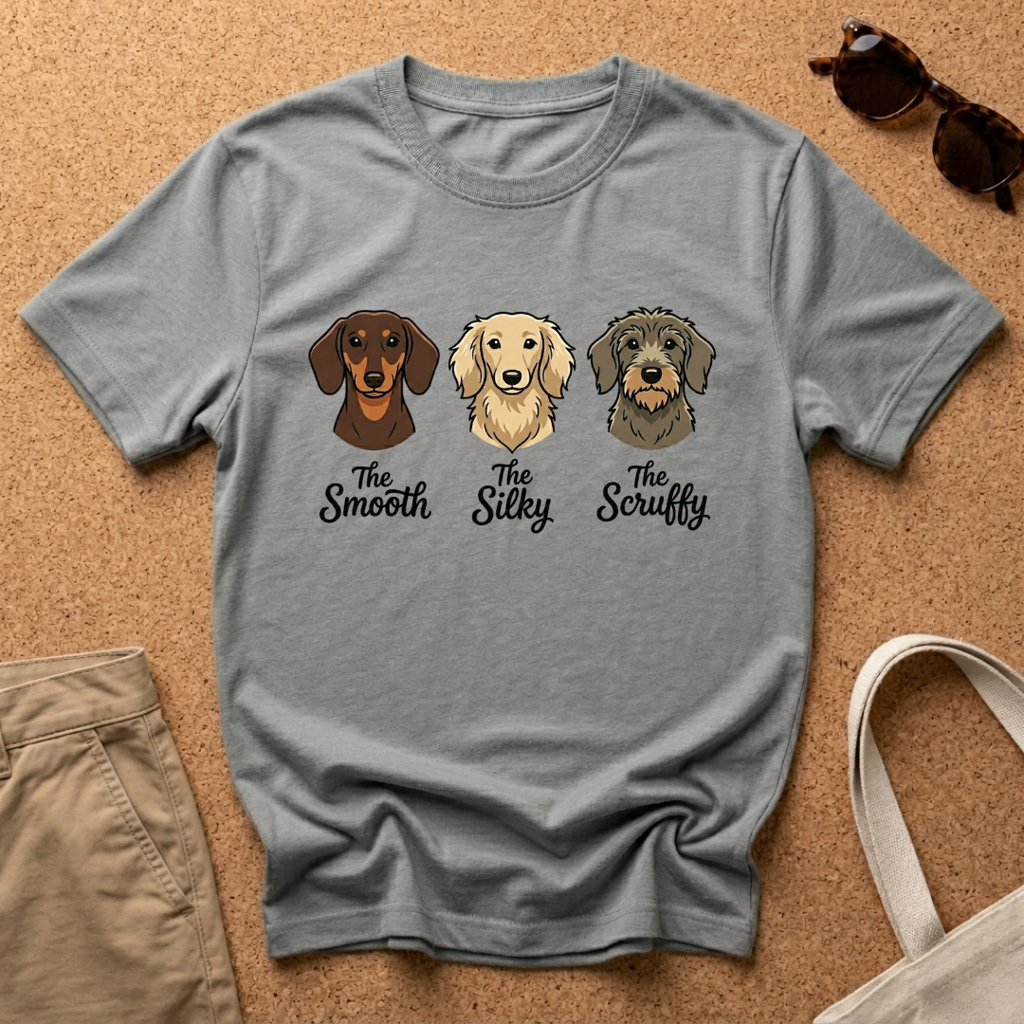 The Smooth, Silky, Scruffy T-Shirt