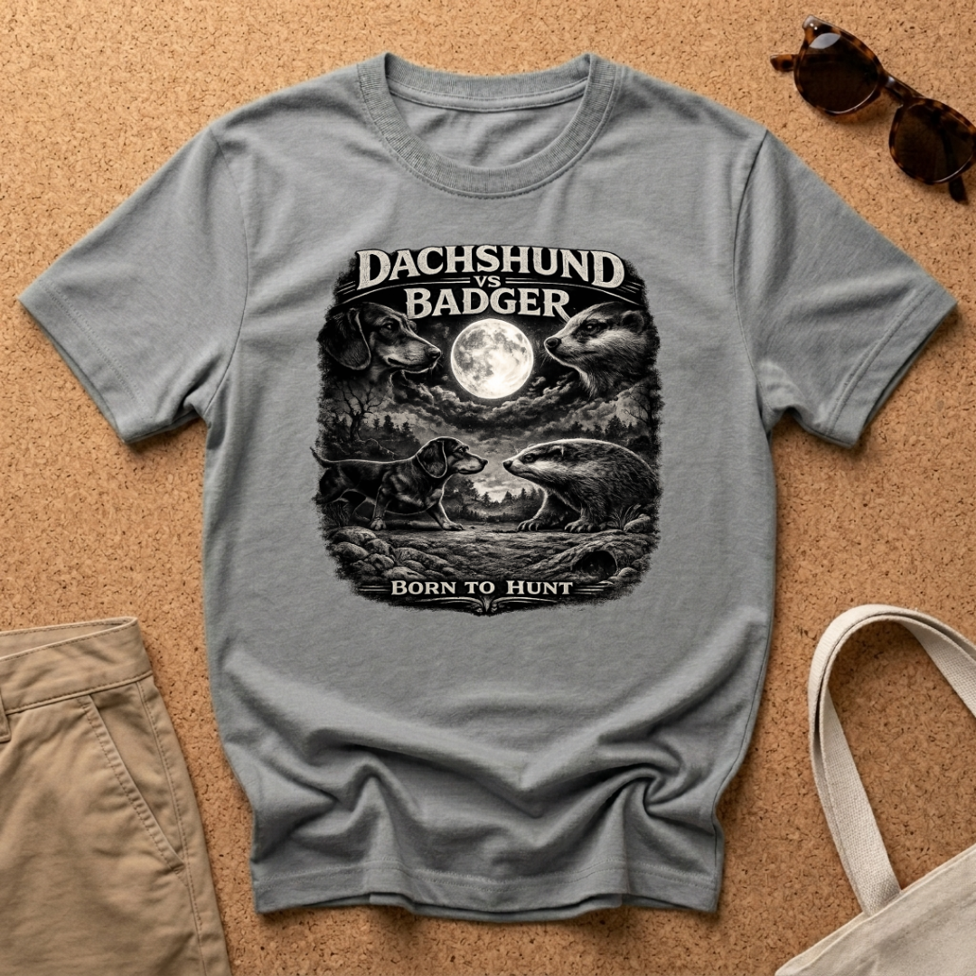 Dachshund vs Badger T-Shirt