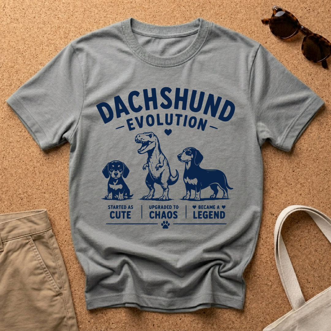 Dachshund Evolution V2 T-Shirt