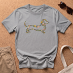 Floral Dach T-Shirt - Sport Grey