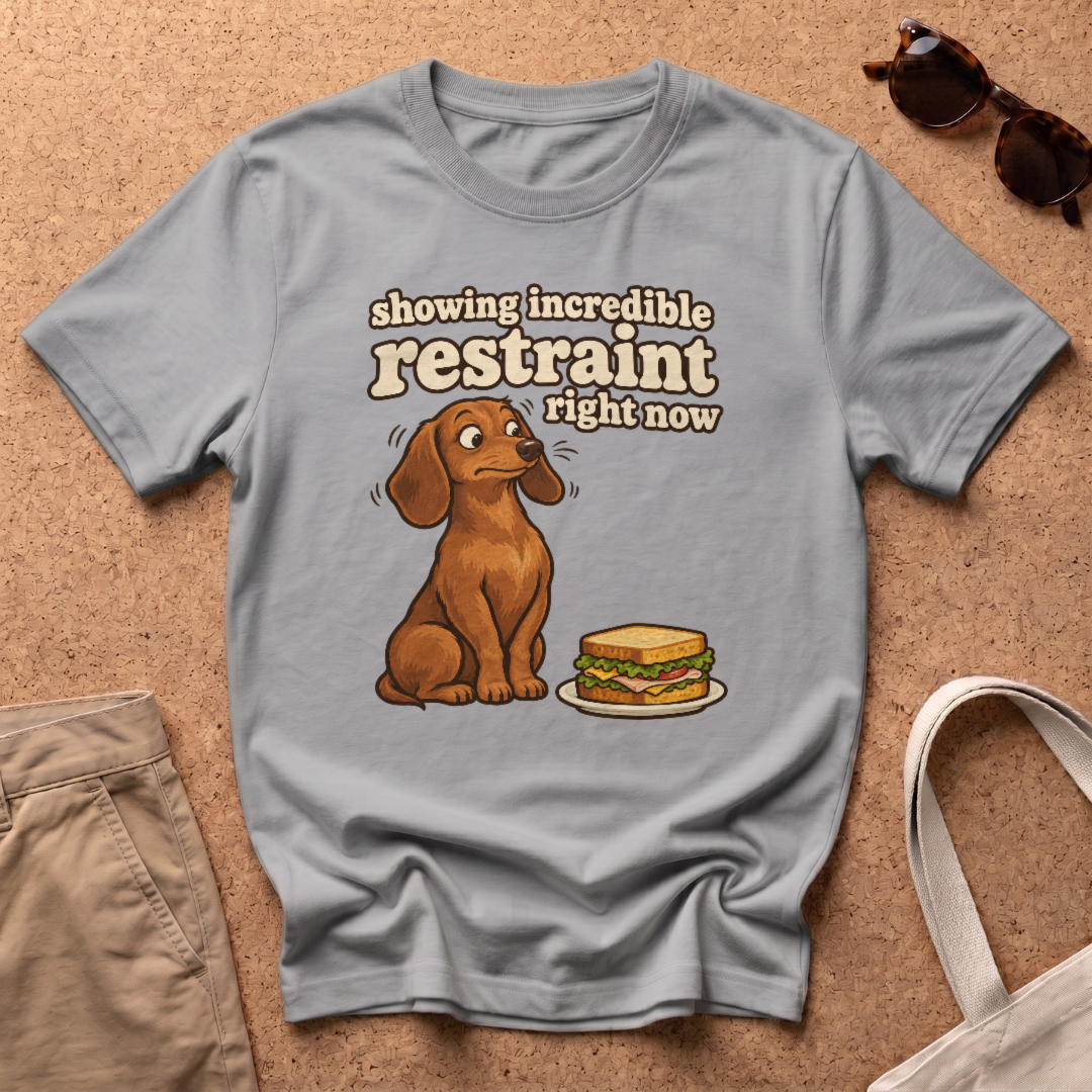 Incredible Restraint T-Shirt - Sport Grey