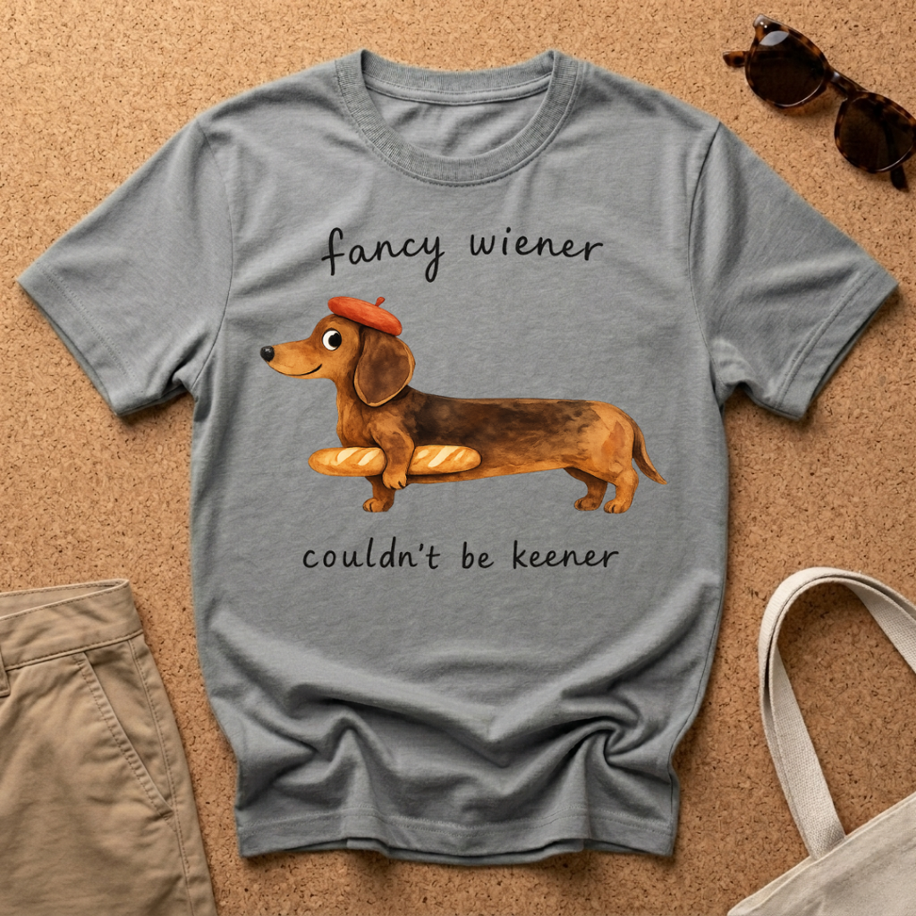 Fancy Wiener T-Shirt